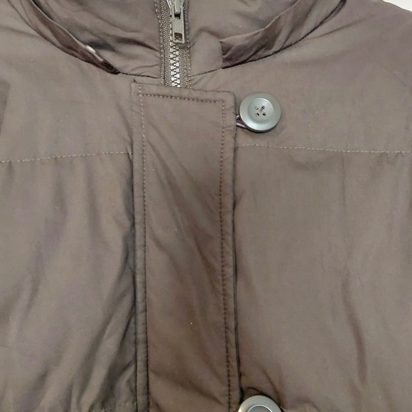 ✨SOLD✨Gap Y2K Vintage Dark Brown Big Button Winter Coat - Picture 8 of 11